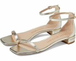 Stuart Weitzman Nudistcurve Pearl Flat Sandal