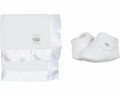 UGG Kids Bixbee Bootie And Lovey Blanket Set (Infant/Toddler)