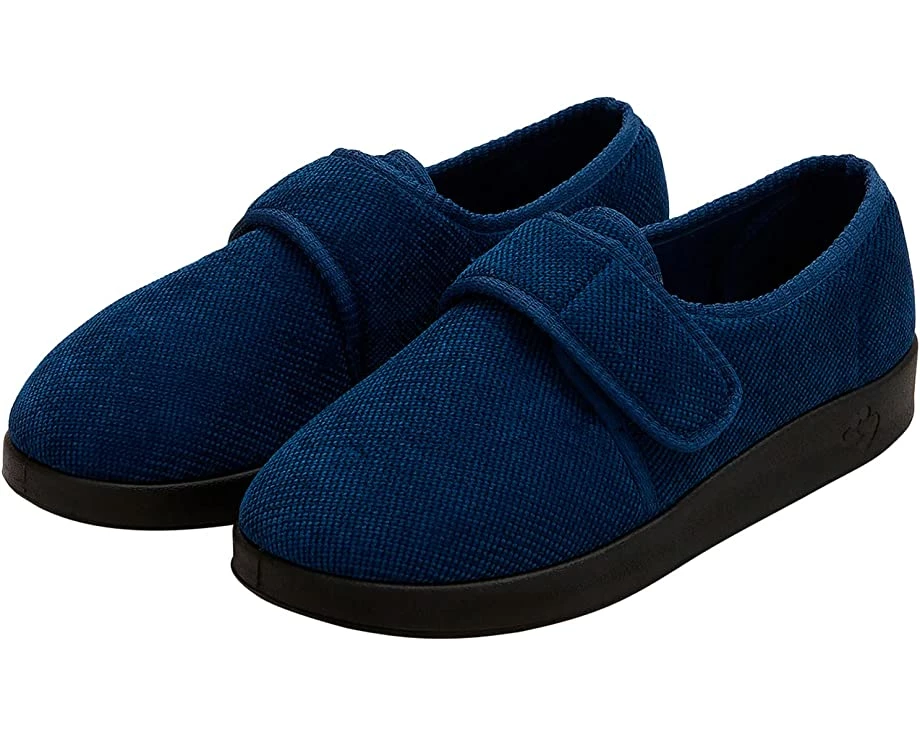 Silverts Wide & Comfy Easy Closure Slippers