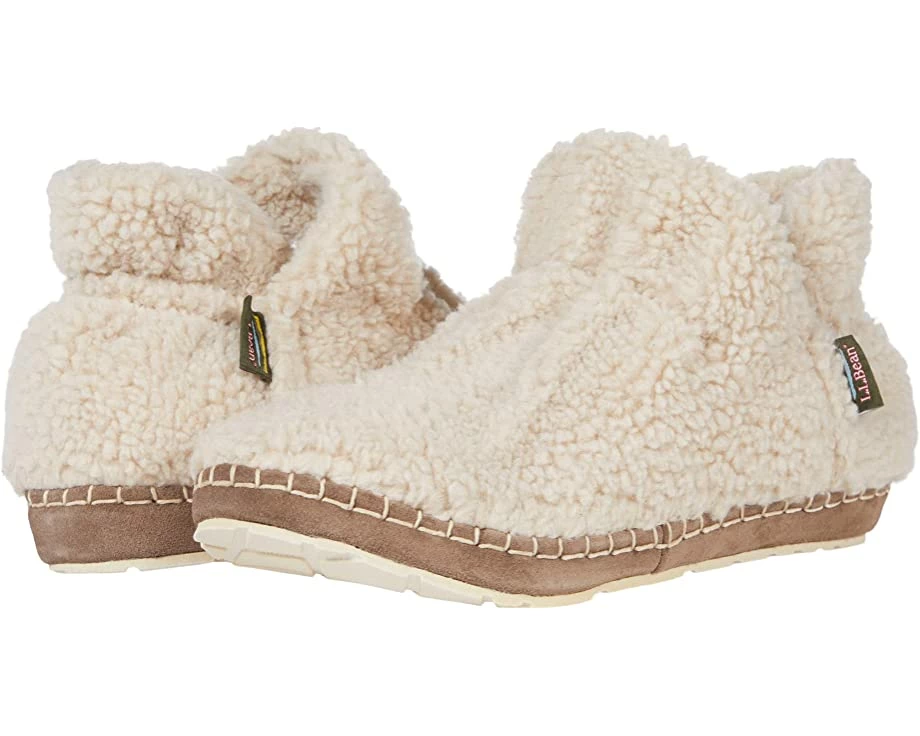 L.L.Bean Cozy Slipper Bootie Pile Fleece