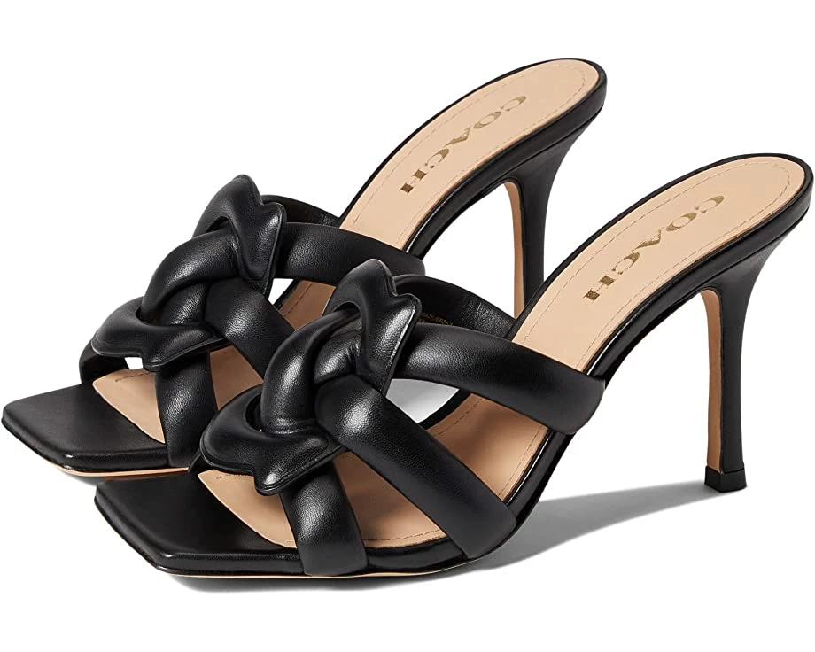 COACH Kellie Leather Sandal