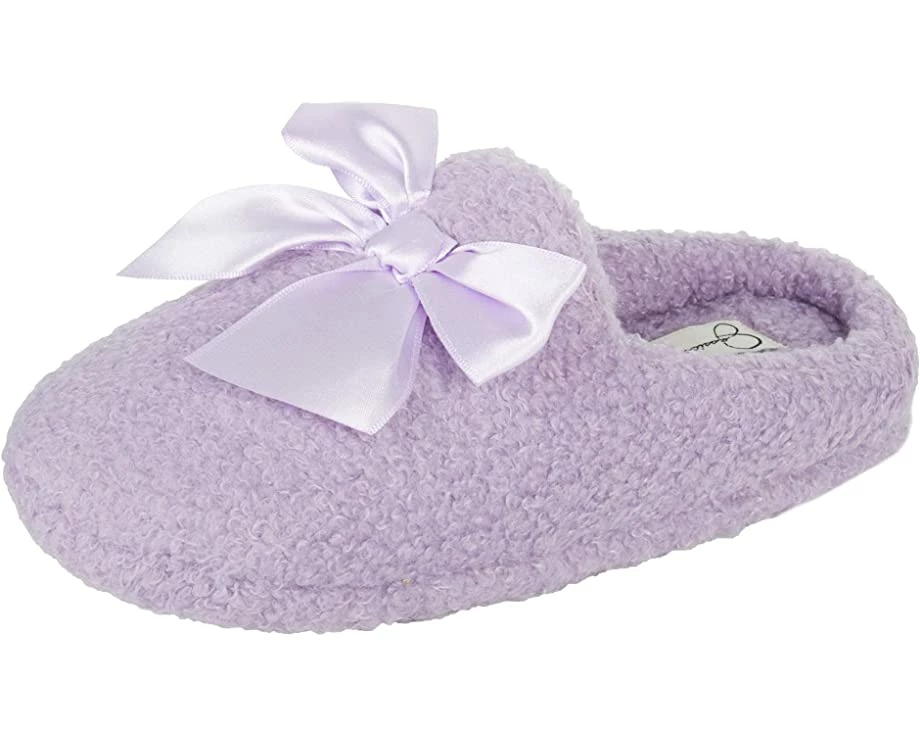 Jessica Simpson Women's Plush Marshmallow Slide On House Slipper Clog With Memory Foam