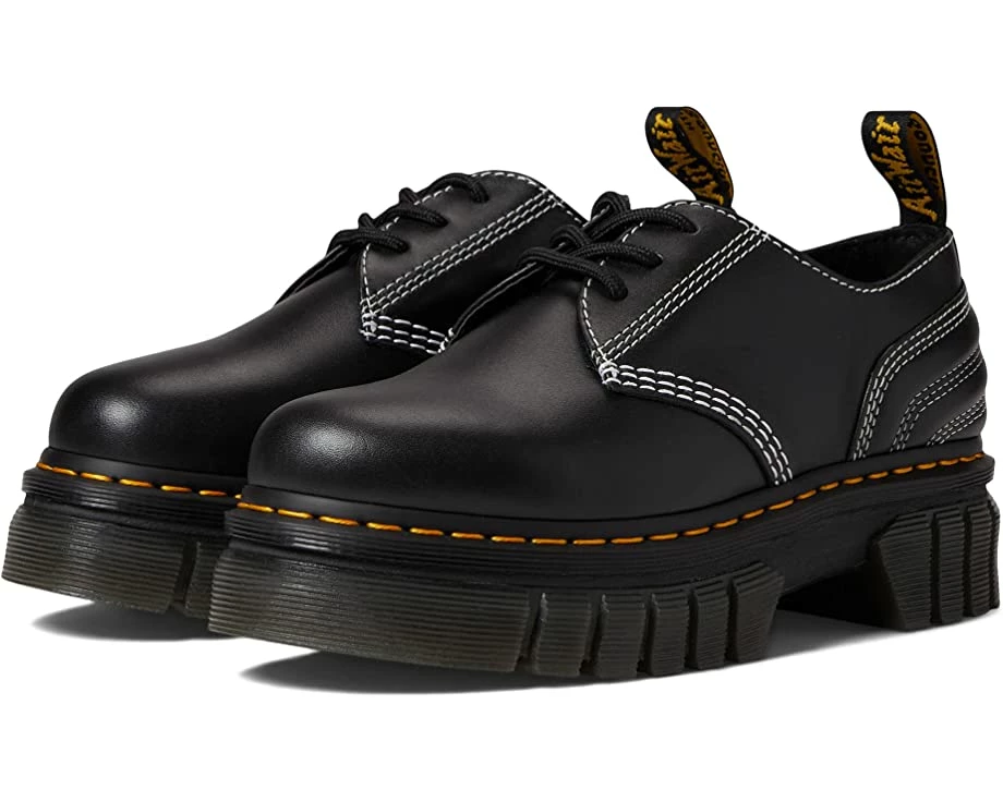 Dr. Martens Audrick 3-Eye Quilted Oxford Shoe