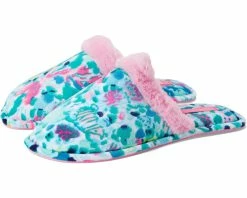 Lilly Pulitzer Plush Cara Slipper