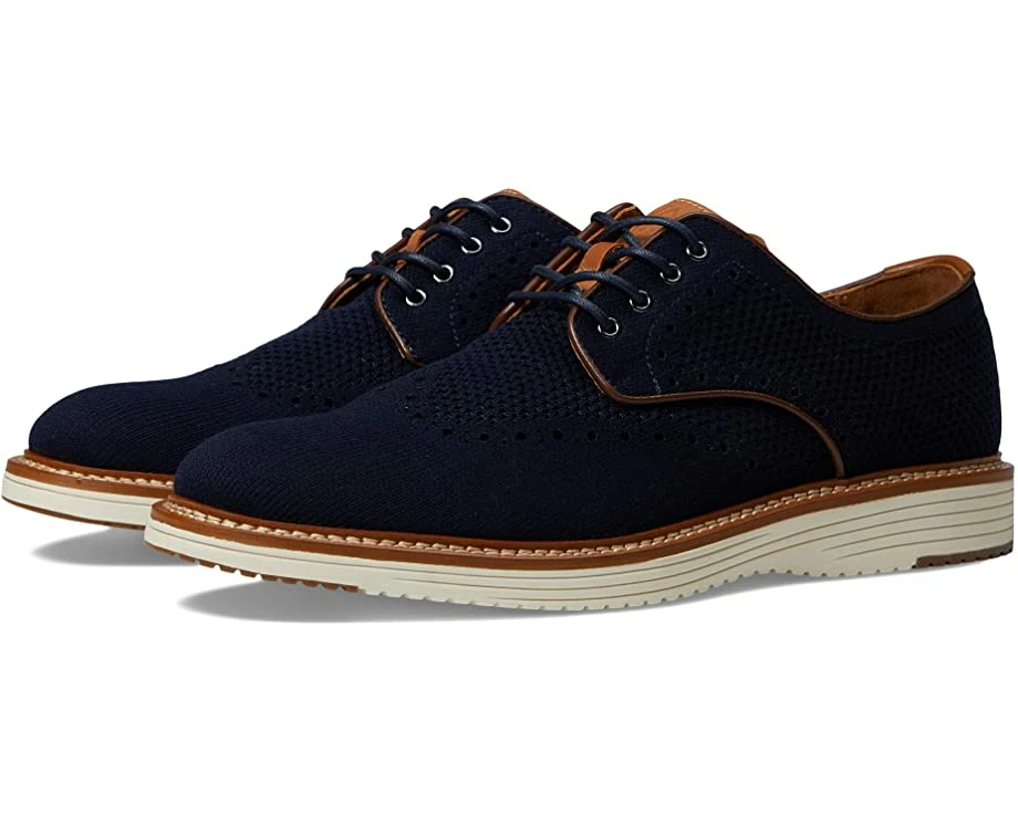 Johnston & Murphy Upton Knit Wing Tip