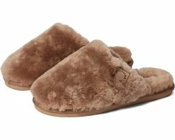 FIRESIDE By Dearfoams Shelly Beach Genuine Shearling Clog