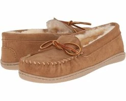 Minnetonka Sheepskin Hardsole Moc