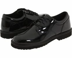 Bates Footwear High Gloss Uniform Oxford